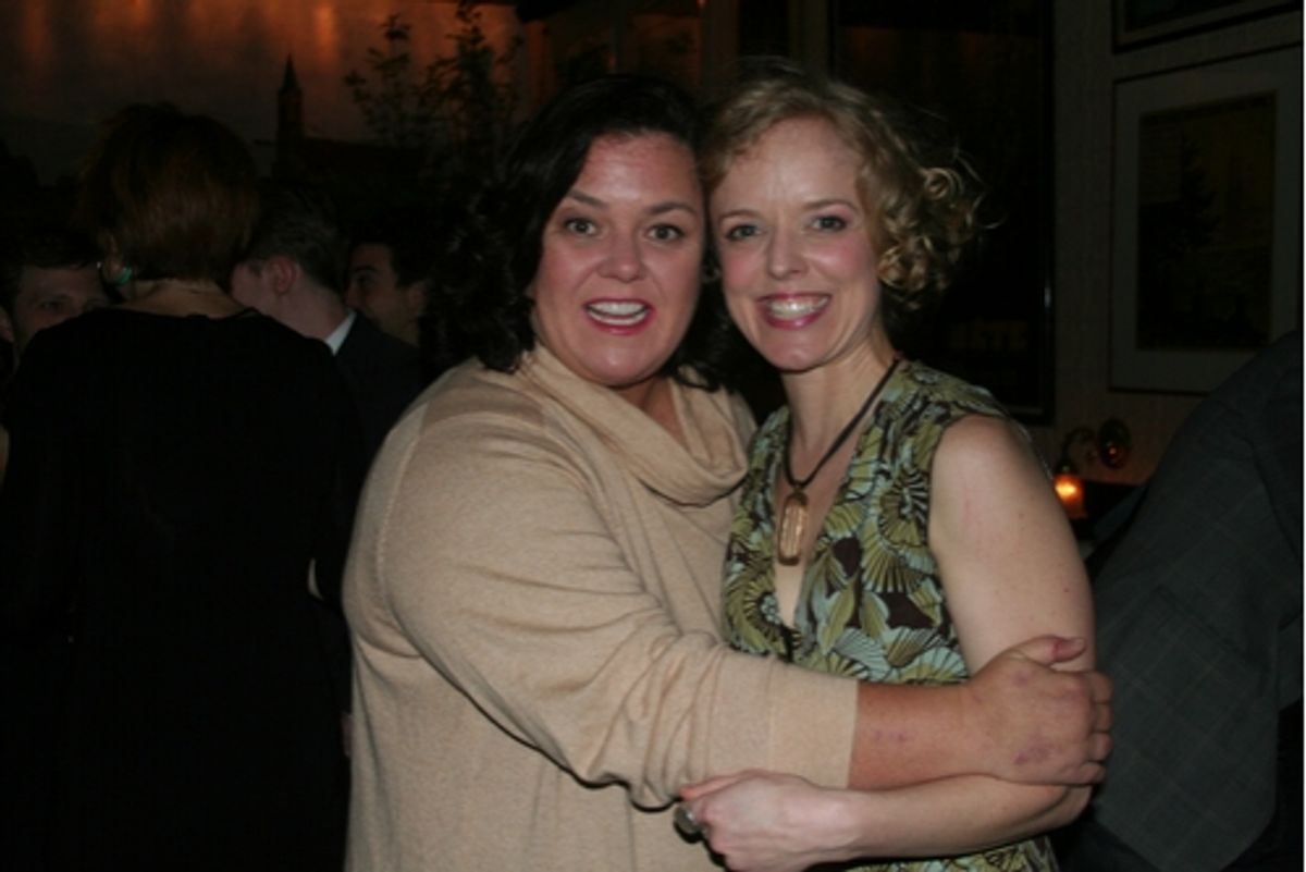 Rosie O'Donnell and Nancy Anderson at 