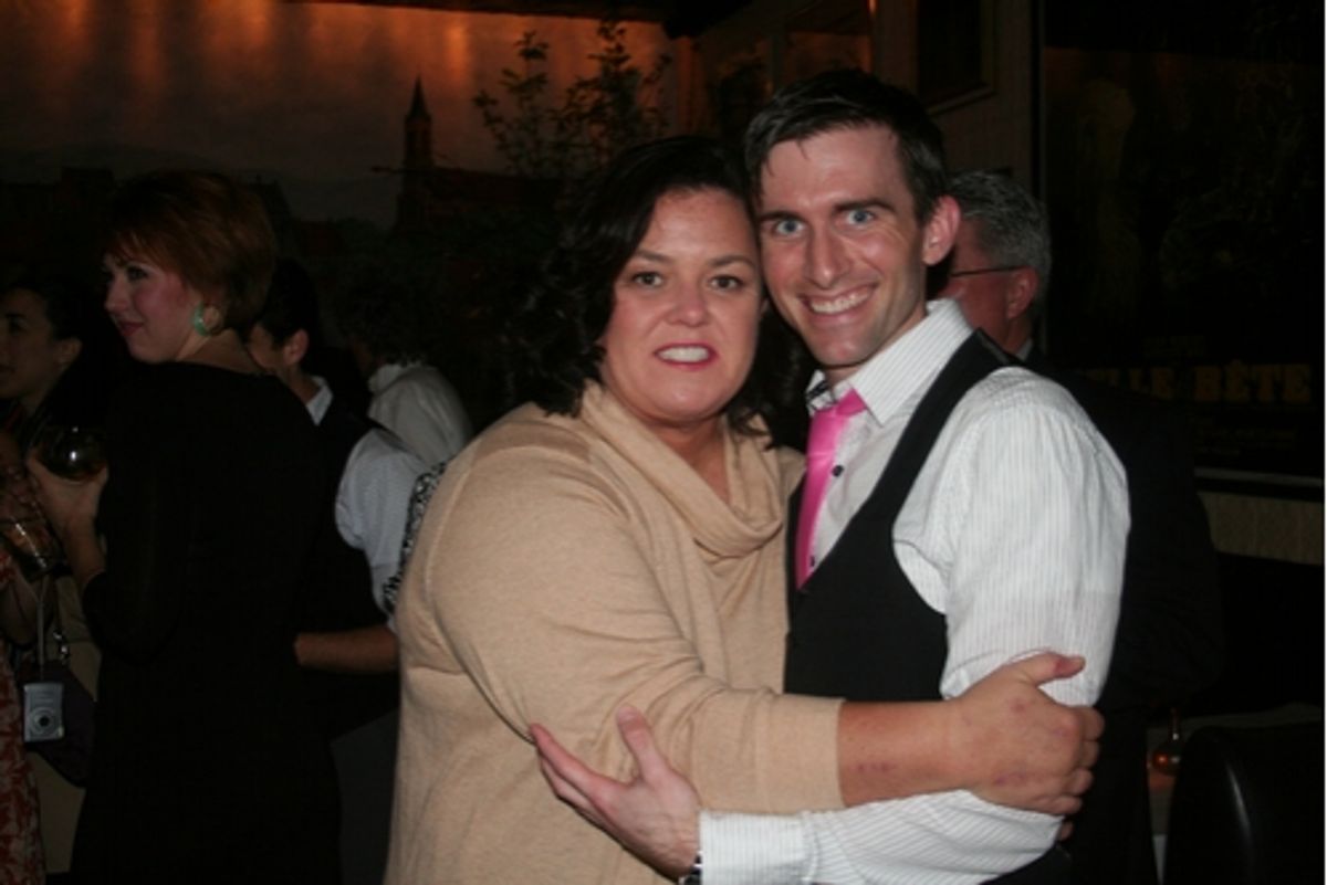 Rosie O'Donnell and Matthew Kilgore at 