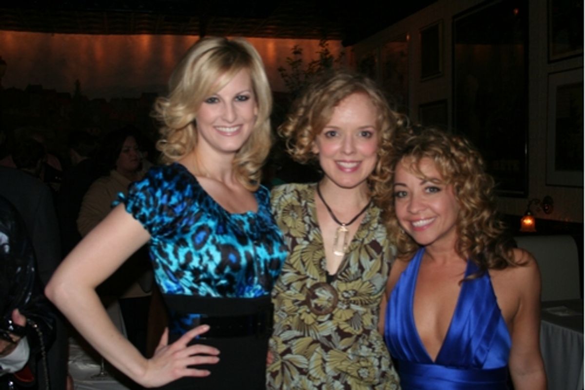 Angel Reda (Flora Latham), Nancy Anderson (Winnie Winslow) and Jennifer Cody (Betty Brown) at Encores! No, No Nanette's Final Performance