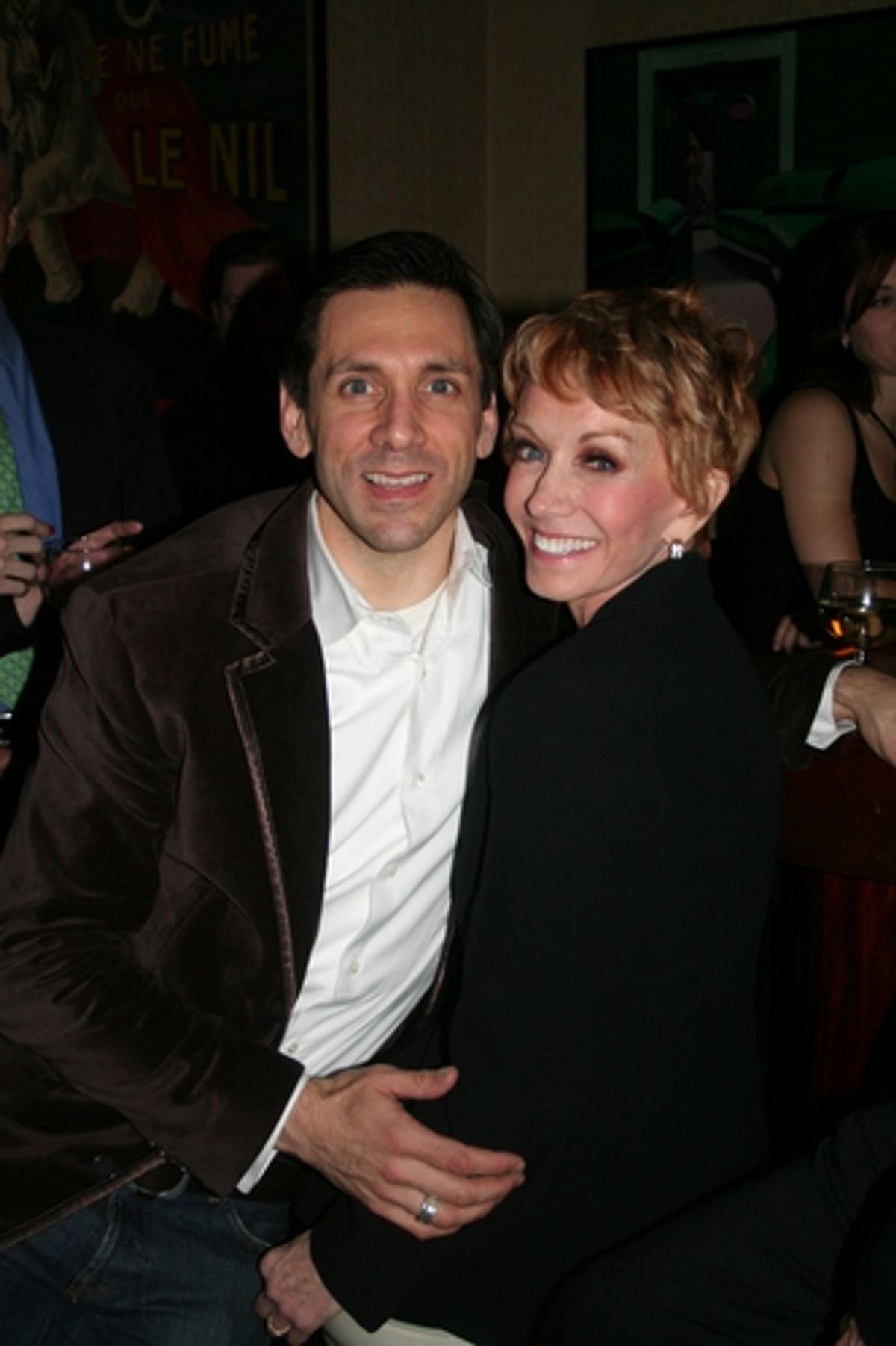 Michael Berresse and Sandy Duncan at 
