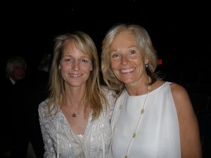 Old pals Helen Hunt and Brenda Siemer Scheider @ BroadwayWorld Old pals Helen Hunt and Brenda Siemer Scheider Photo