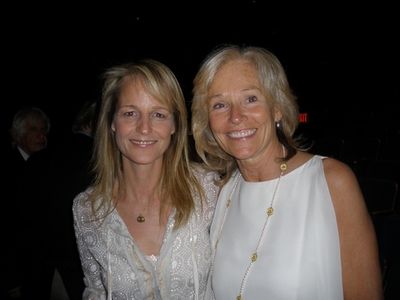 Old pals Helen Hunt and Brenda Siemer Scheider Photo