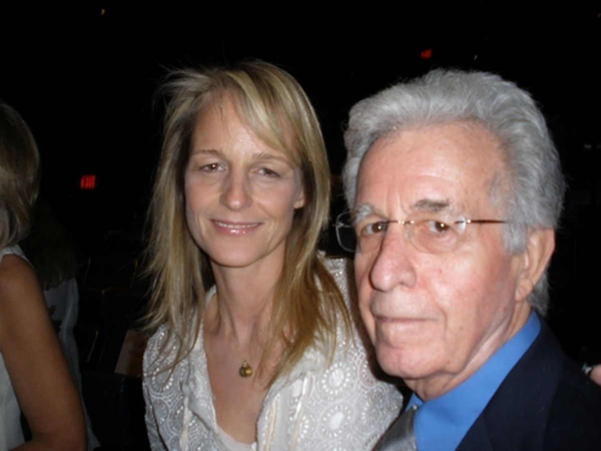 Oscar winner Helen Hunt with her award winning director father Gordon Hunt at 