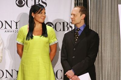 Sara Ramirez and David Hyde Pierce Photo
