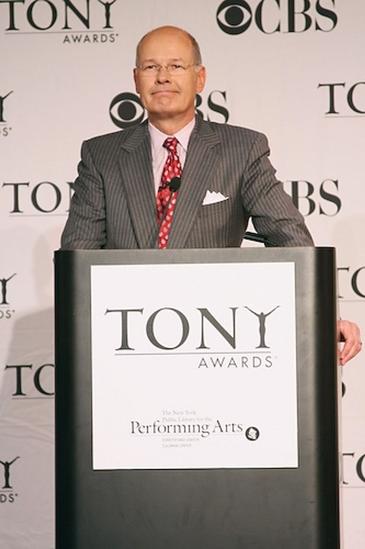 Harry Smith at Tony Award Nominations Announced