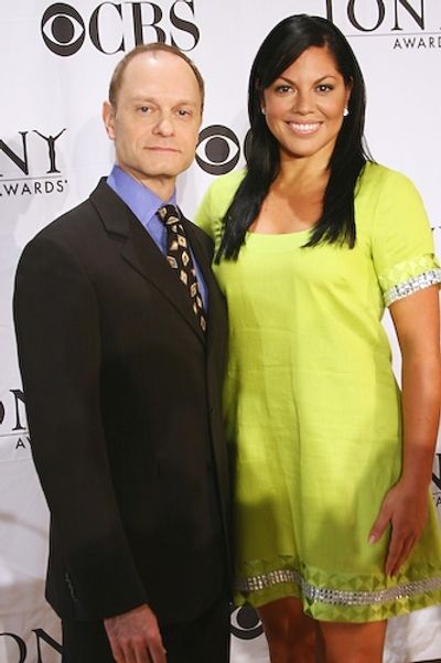 David Hyde Pierce and Sara Ramirez Photo