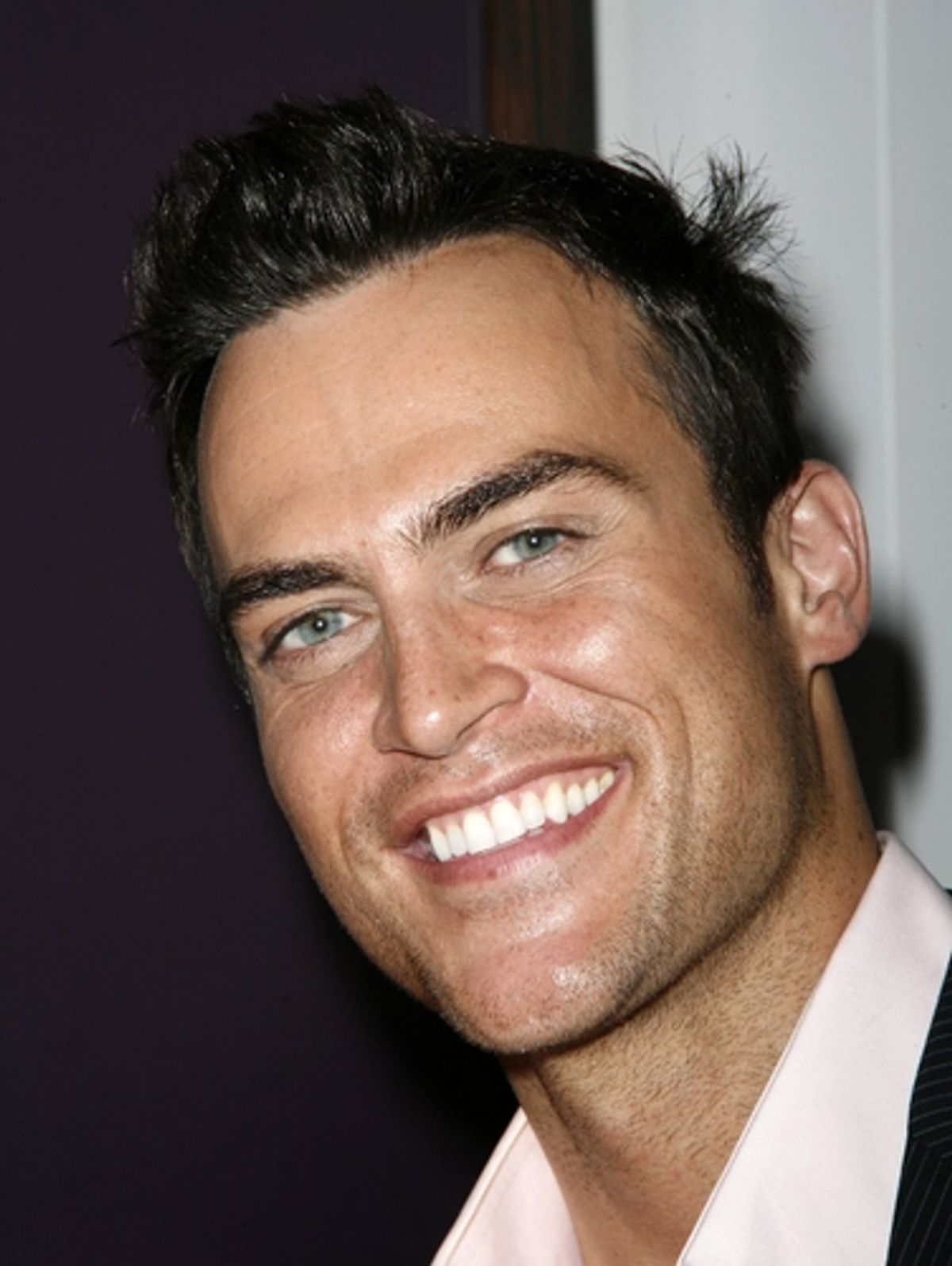 Cheyenne Jackson at  Book Party For 'Broadway Barks'