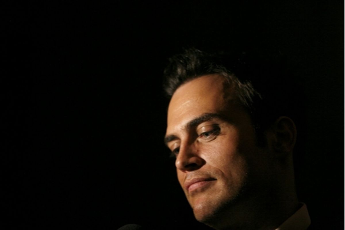 Cheyenne Jackson at  Book Party For 'Broadway Barks'