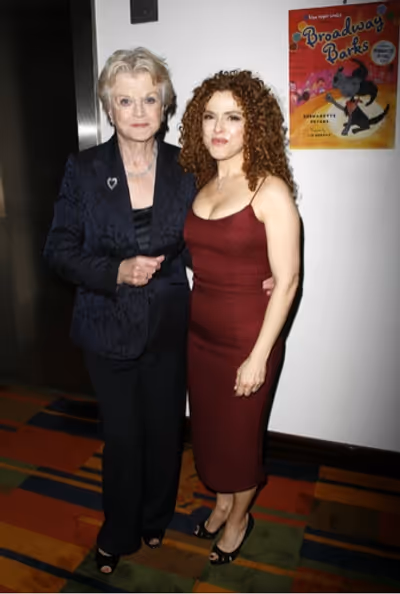 Angela Lansbury and Bernadette Peters Photo