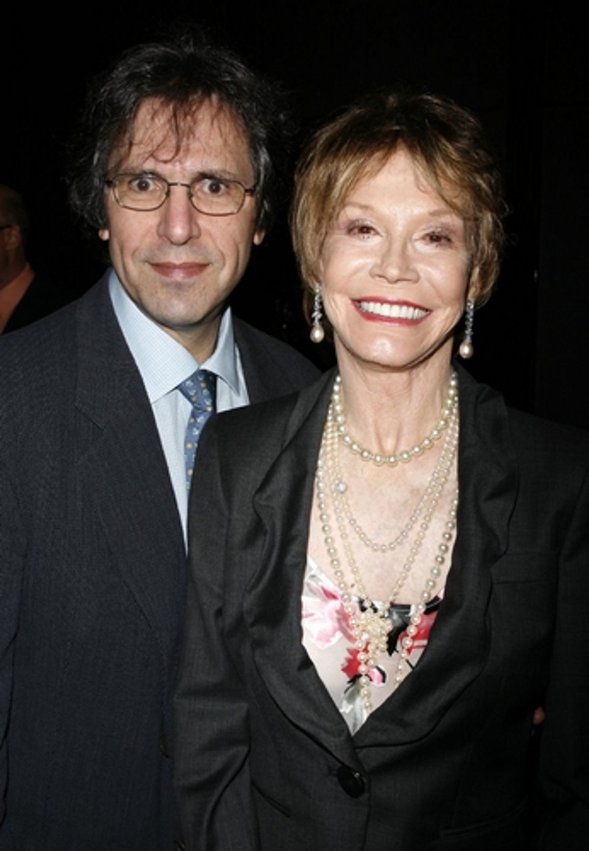 Mary Tyler Moore and husband Robert Levine at  Book Party For 'Broadway Barks'