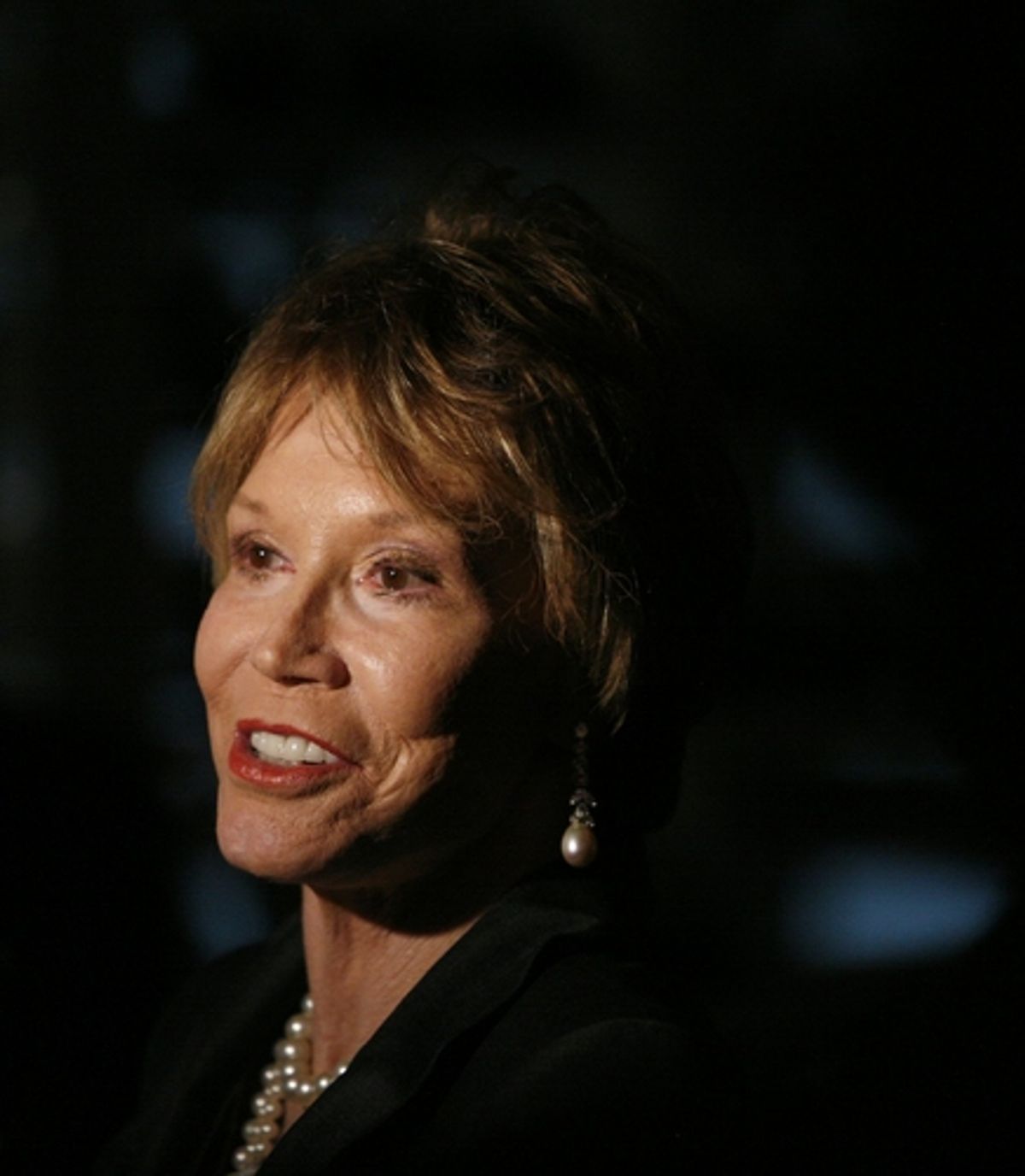 Mary Tyler Moore at  Book Party For 'Broadway Barks'