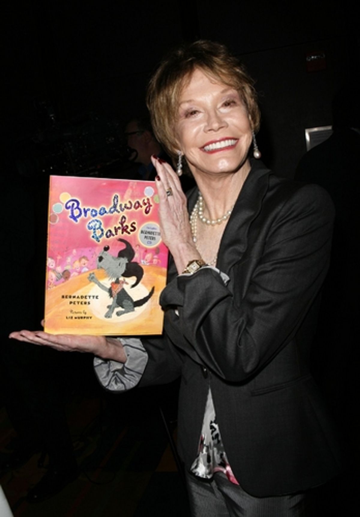 Mary Tyler Moore at  Book Party For 'Broadway Barks'