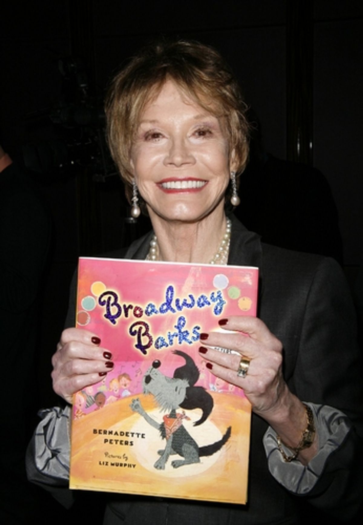 Mary Tyler Moore at  Book Party For 'Broadway Barks'