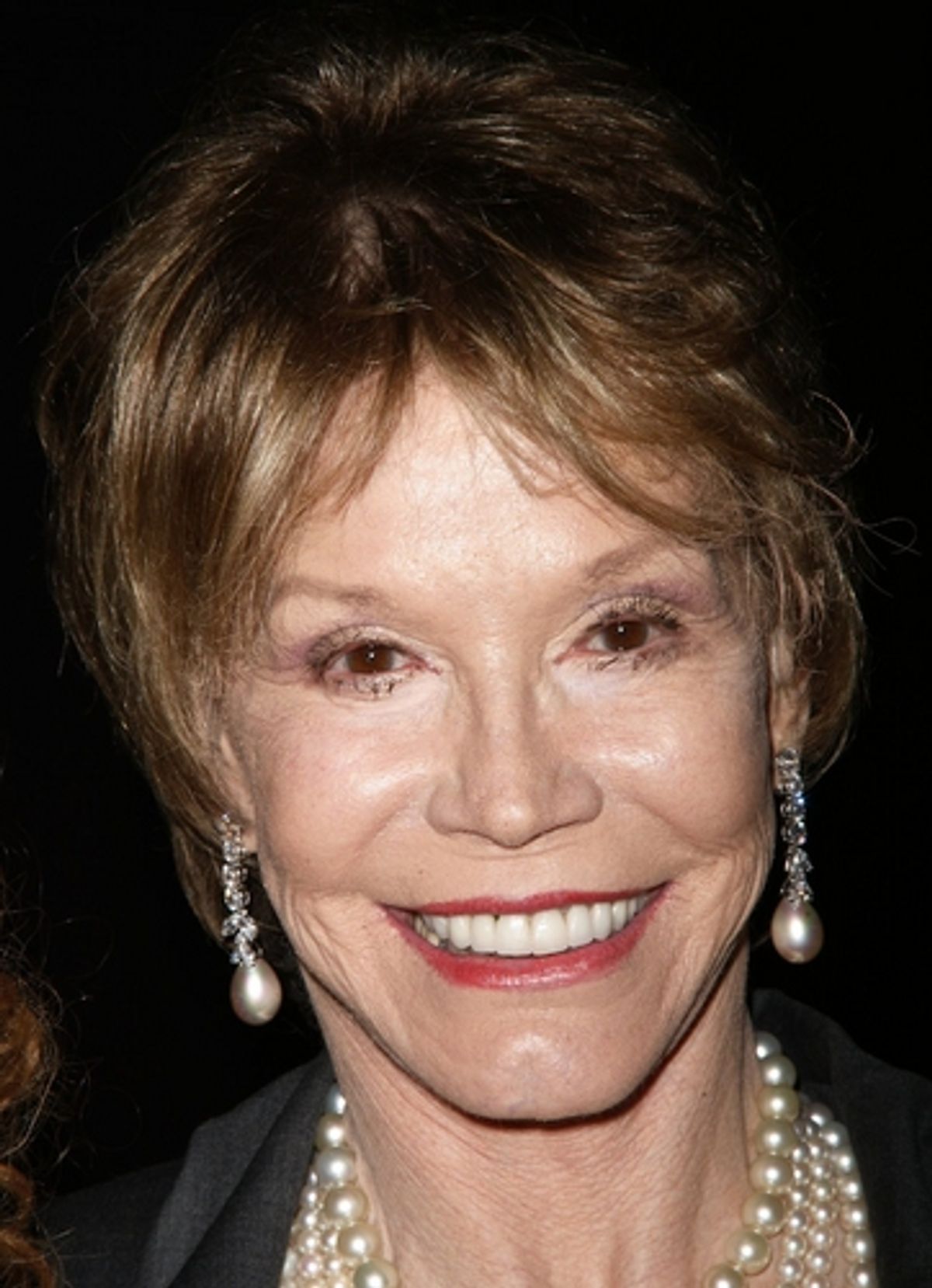 Mary Tyler Moore at  Book Party For 'Broadway Barks'