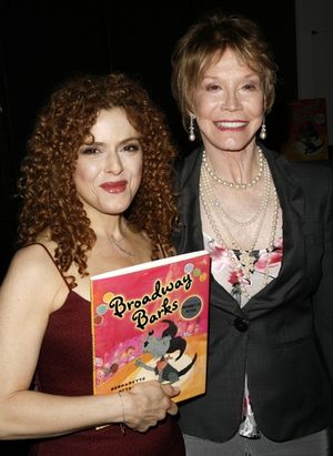 Mary Tyler Moore and Bernadette Peters
 Photo