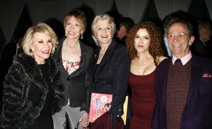 Joan Rivers, Mary Tyler Moore, Angela Lansbury, Bernadette Peters and Joel Grey Photo