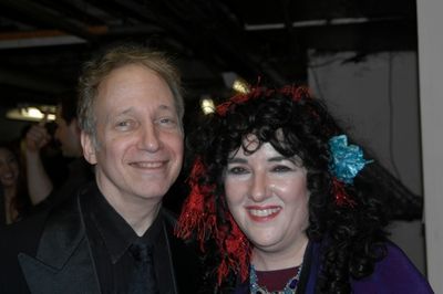Scott Siegel (Creator, Writer and Host of the Show) and his wife Barbara Siegel
 Photo
