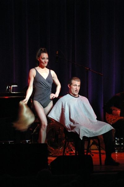 Shannon Lewis and Marc Kudisch
 Photo