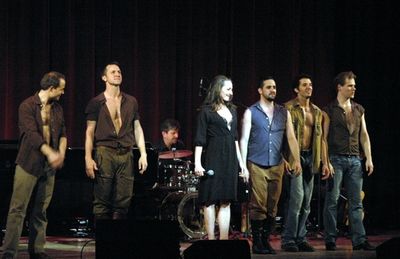 Shannon Lewis and The Broadway By The Years Boys
 Photo