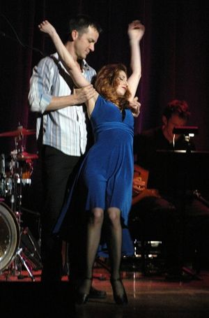 Lorin Latarro and Stuart Capps
 Photo