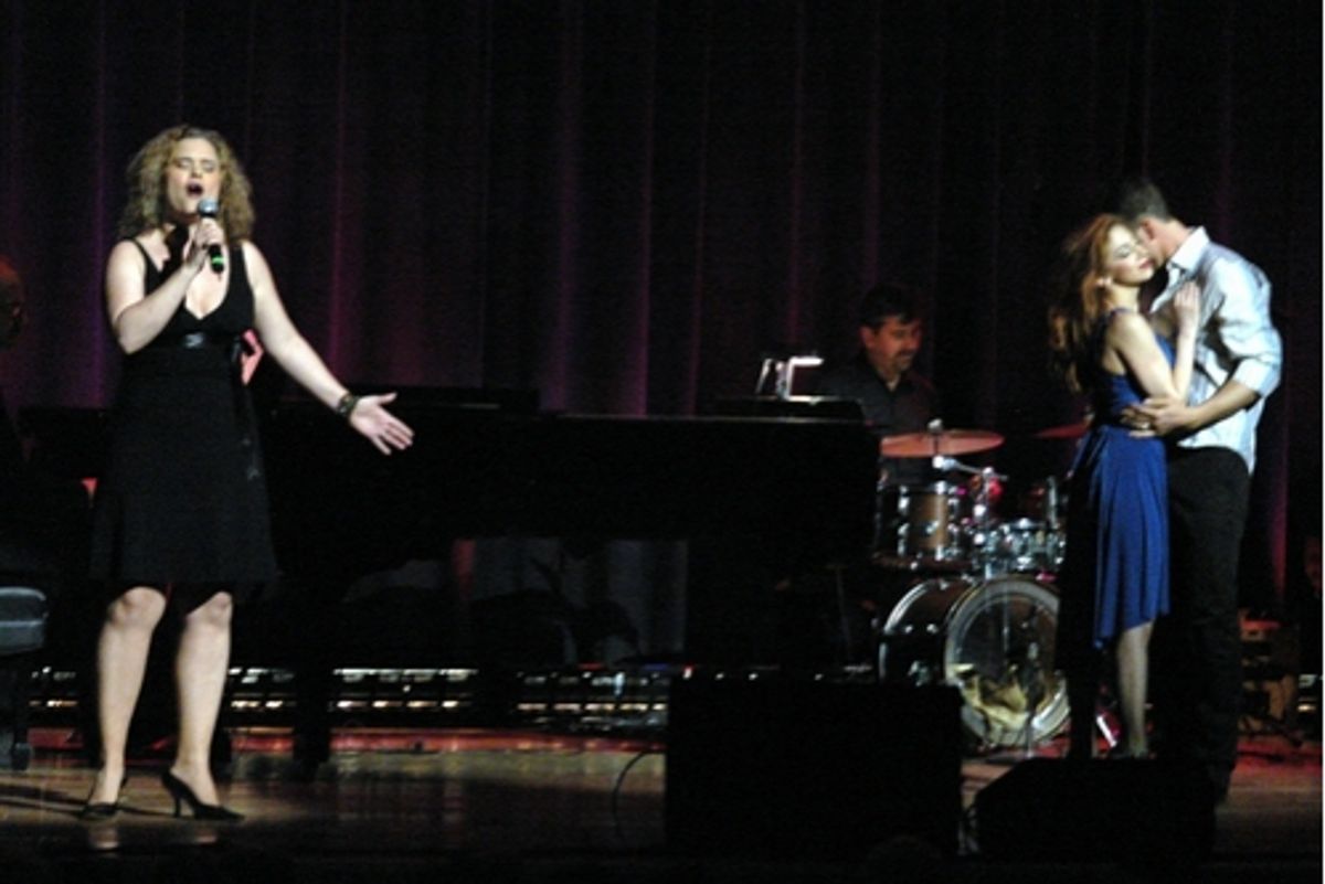 Julie Reyburn, Lorin Latarro and Stuart Capps
 at 