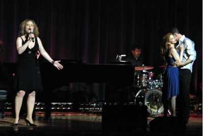 Julie Reyburn, Lorin Latarro and Stuart Capps
 Photo