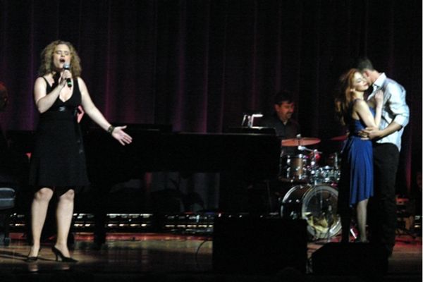 Julie Reyburn, Lorin Latarro and Stuart Capps
 Photo