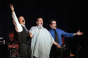 Gregg Edelman, Marc Kudisch, and Brian d'Arcy James Photo