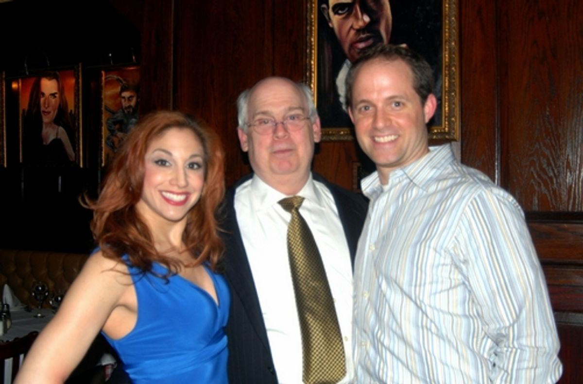 Lorin Latarro, Larry Zucker and David Eggers at 