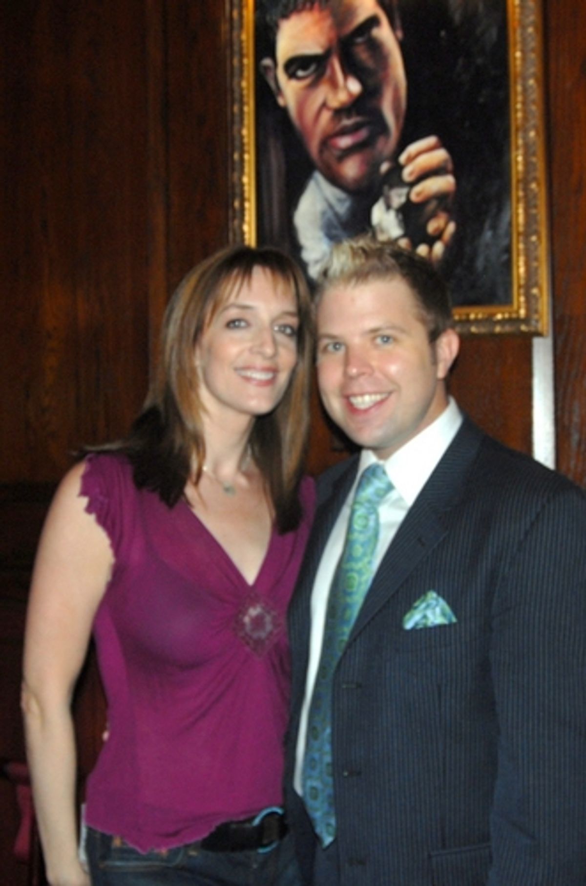 Julia Murney and Brandon Cutrell at 