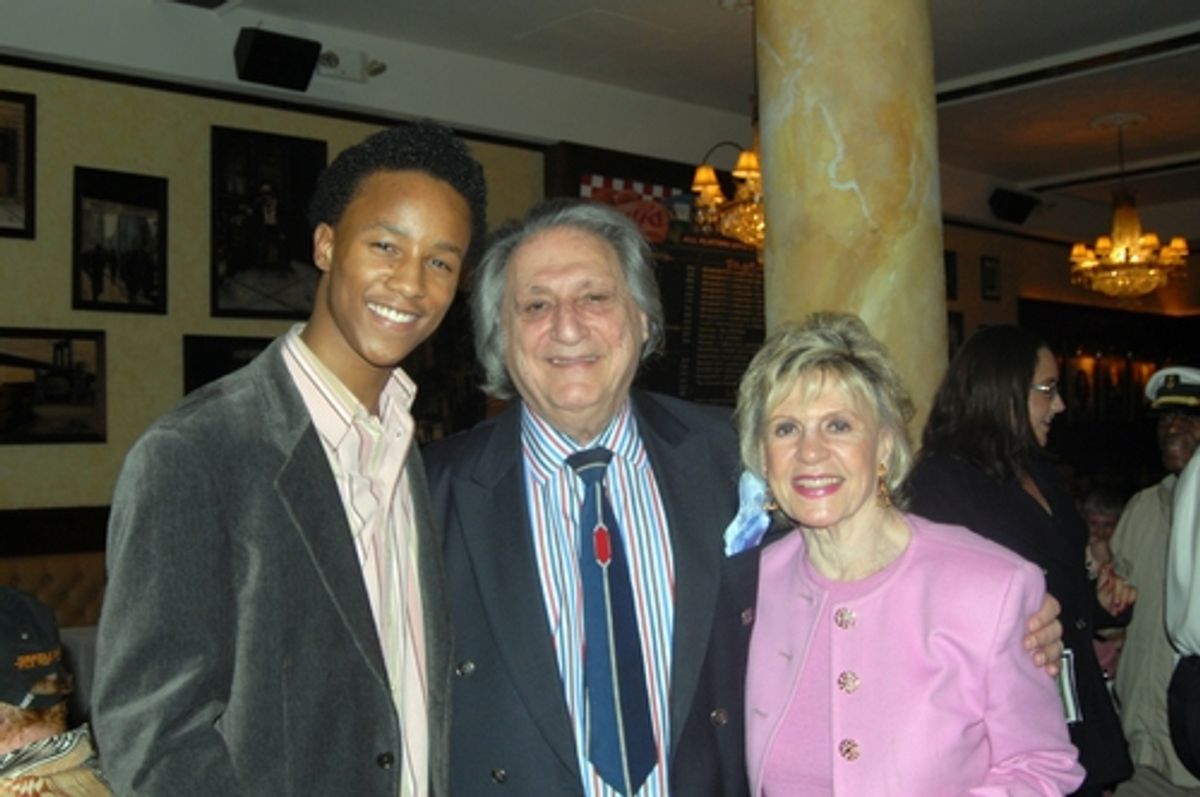 Kendrick Jones, William Wolf and Lillian Wolf at 