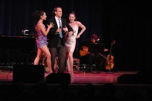 Shannon Lewis, Gregg Edelman and Melinda Sullivan
 Photo