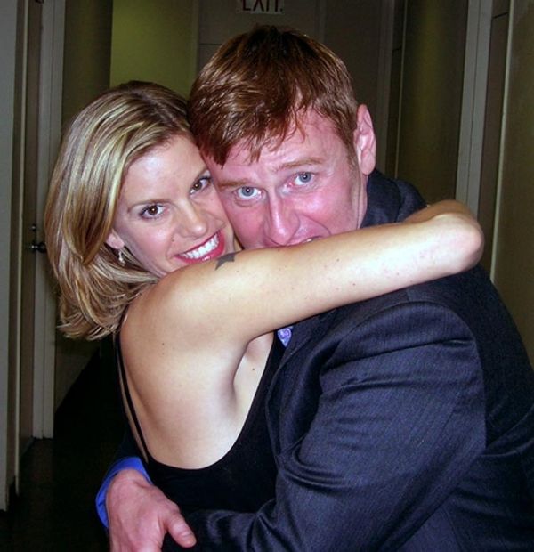 Jen Colella and songwriter Robert Bartley Photo