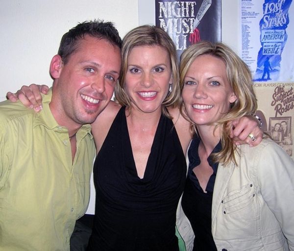 Joseph Hutcheson, Jenn Colella and Jenn Foote Photo