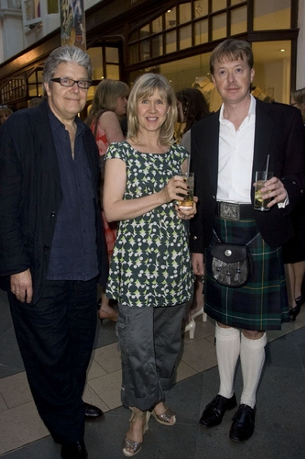 Patrick Barlow (Writer), Josephine Buchan and Edward Snape (Producer) at 