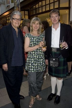 Patrick Barlow (Writer), Josephine Buchan and Edward Snape (Producer) @ BroadwayWorld Patrick Barlow (Writer), Josephine Buchan and Edward Snape (Producer) Photo
