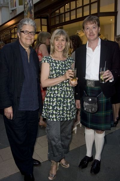 Patrick Barlow (Writer), Josephine Buchan and Edward Snape (Producer) Photo
