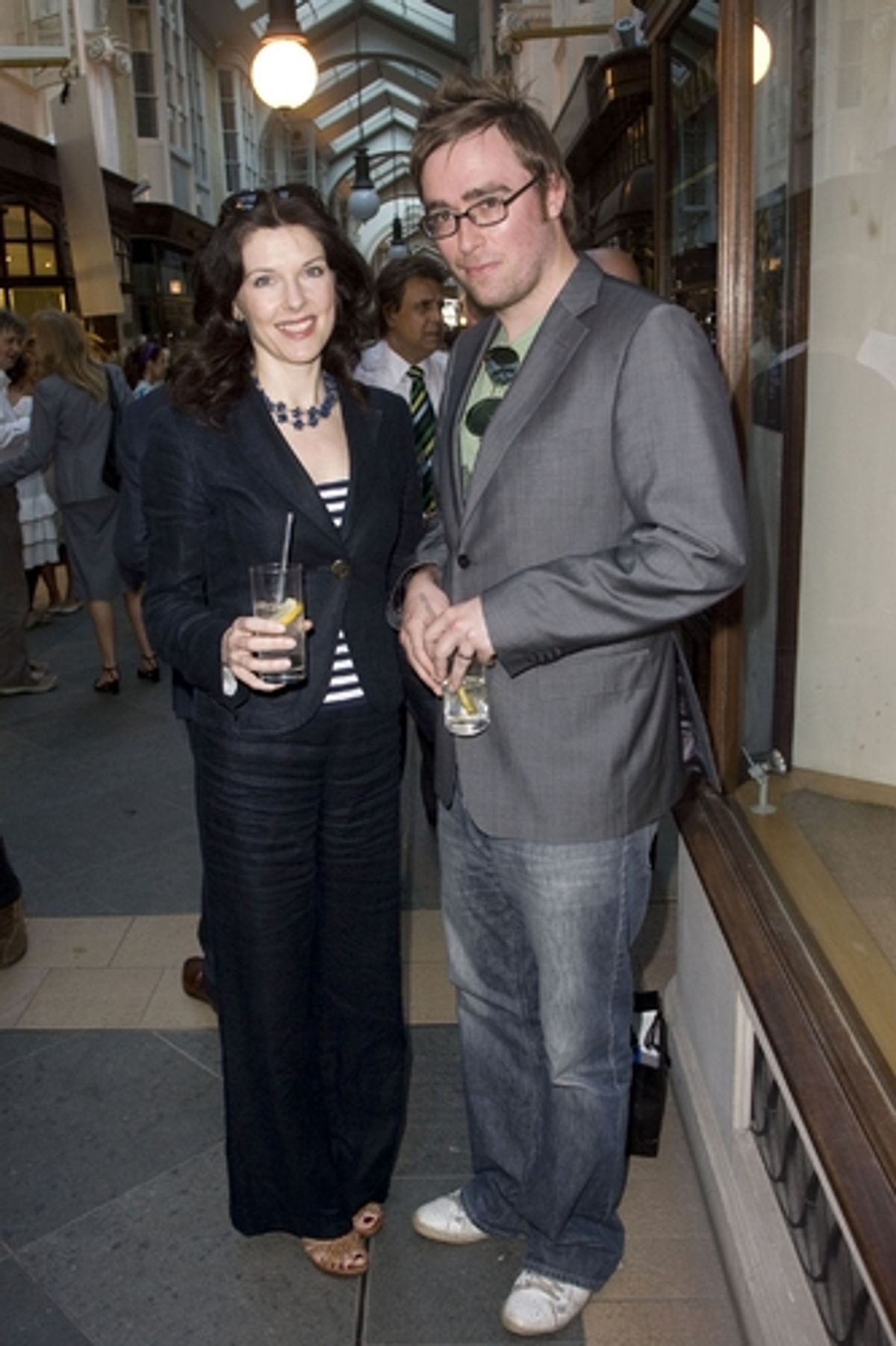 Josefina Gabrielle and Danny Wallace at 