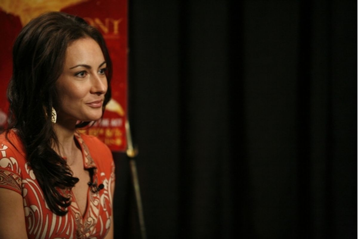 Laura Benanti at 2008 Tony Nominees -  Meet The Press