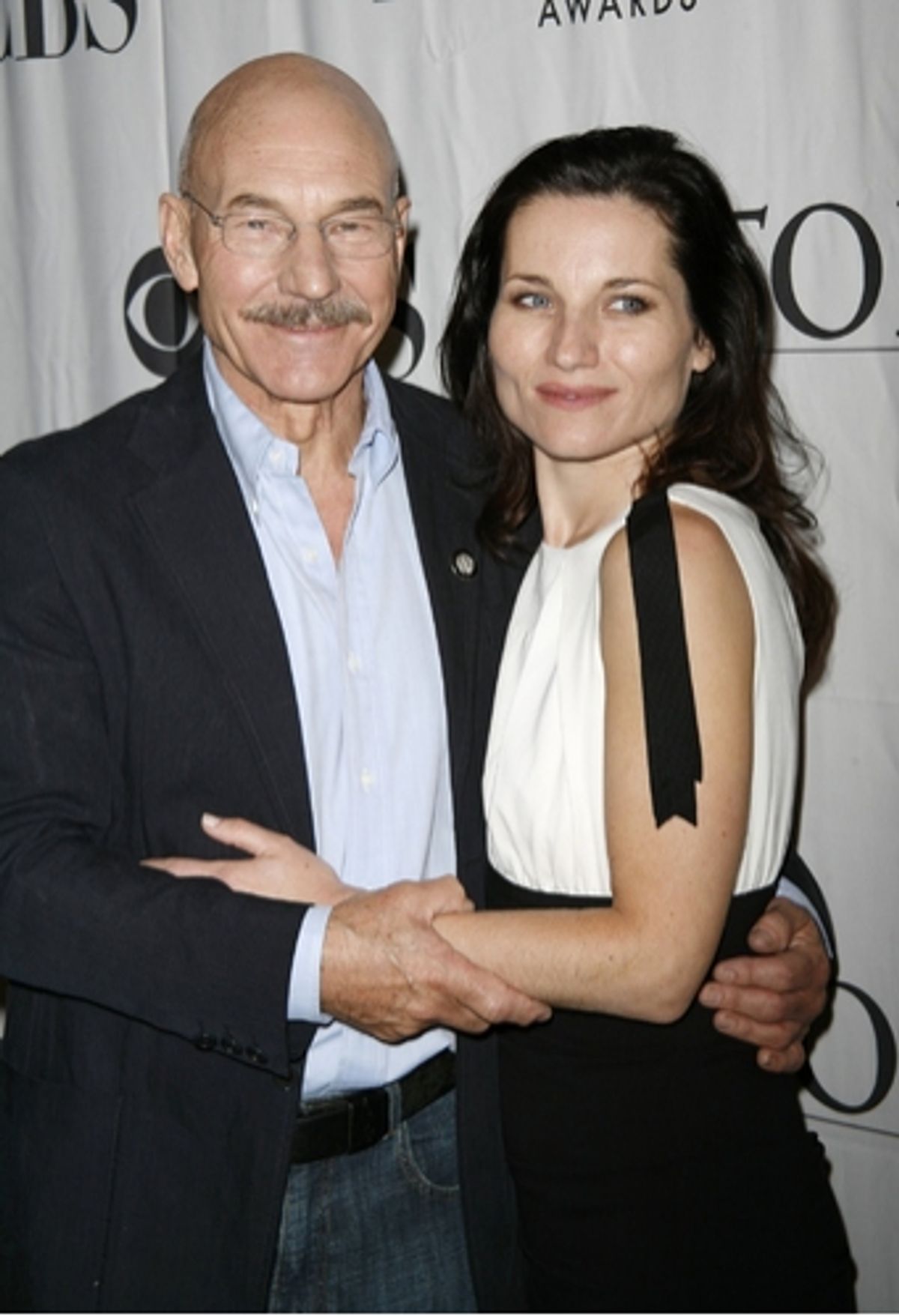 Patrick Stewart and Kate Fleetwood at 