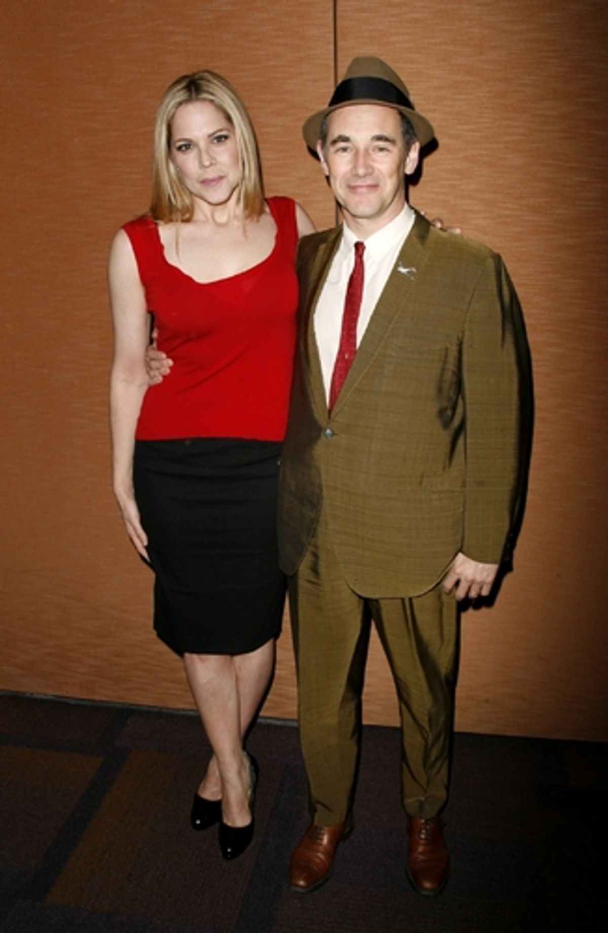 Mary McCormack and Mark Rylance at 