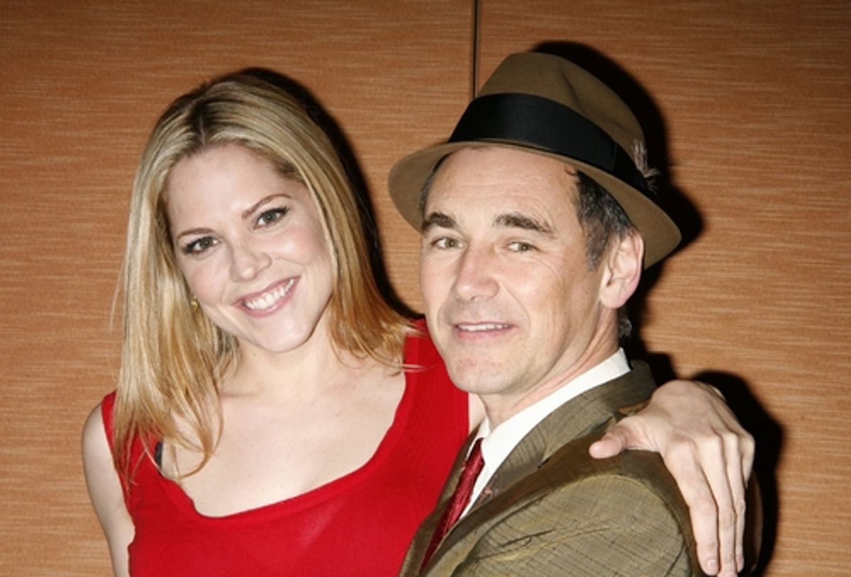 Mary McCormack and Mark Rylance at 2008 Tony Nominees -  Meet The Press
