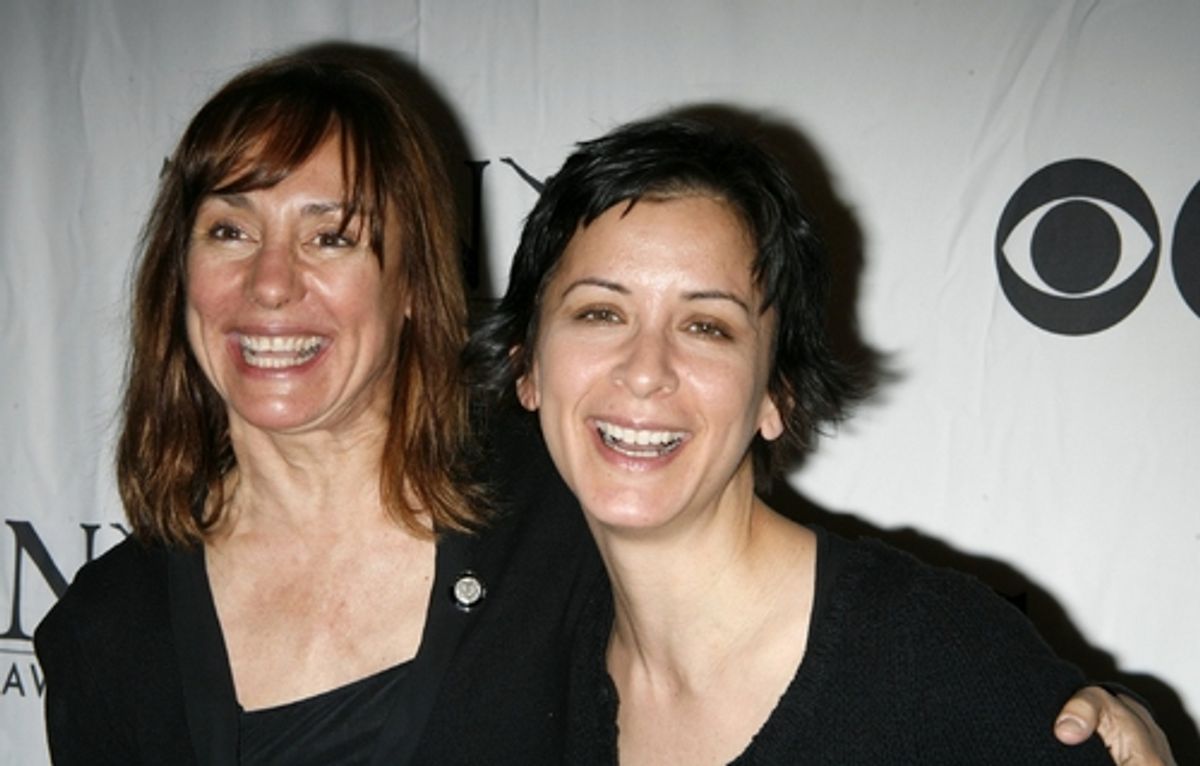 Laurie Metcalf and Anna D. Shapiro at 