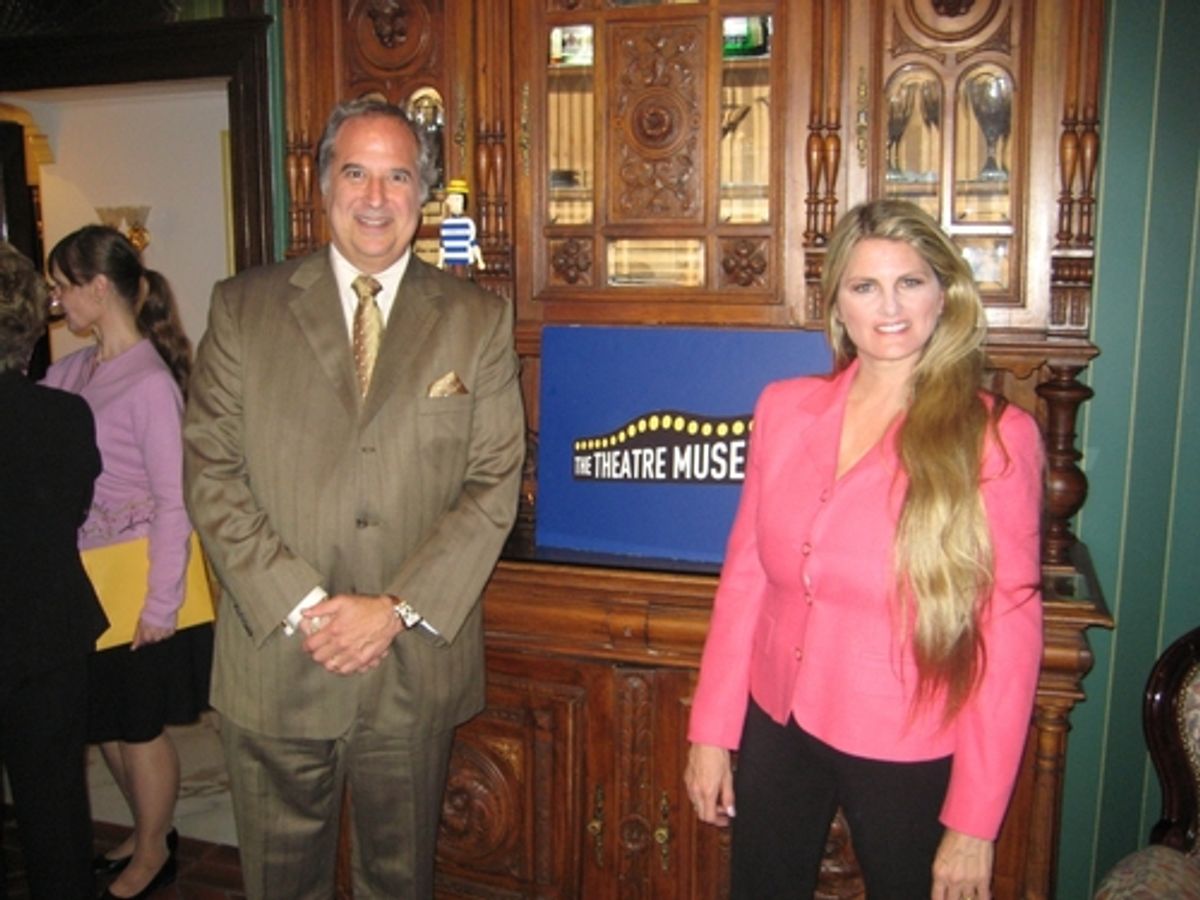 Broadway Producers and Host for the evening Stewart F. Lane and Bonnie Comley
 at 