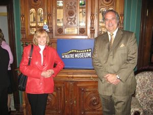 Judy Abrams (Tony Award Winning Producer, Spring Awakening) and Stewart F. Lane
 Photo