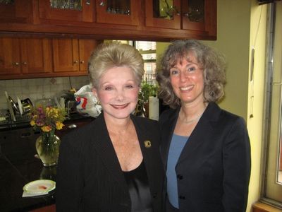 Producer Barbara Fisher and Theater Arts Consultant Linda Masson Kinglsey
 Photo