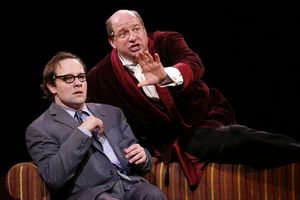 Jim Stanek (Leo Bloom) and Scott Davidson (Max Bialystock) Photo