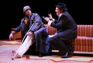 Patrick Wetzel (Franz Liebkind) and Scott Davidson (Max Bialystock) Photo