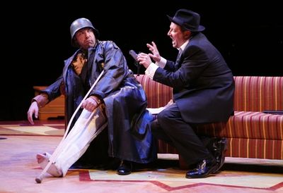 Patrick Wetzel (Franz Liebkind) and Scott Davidson (Max Bialystock) Photo