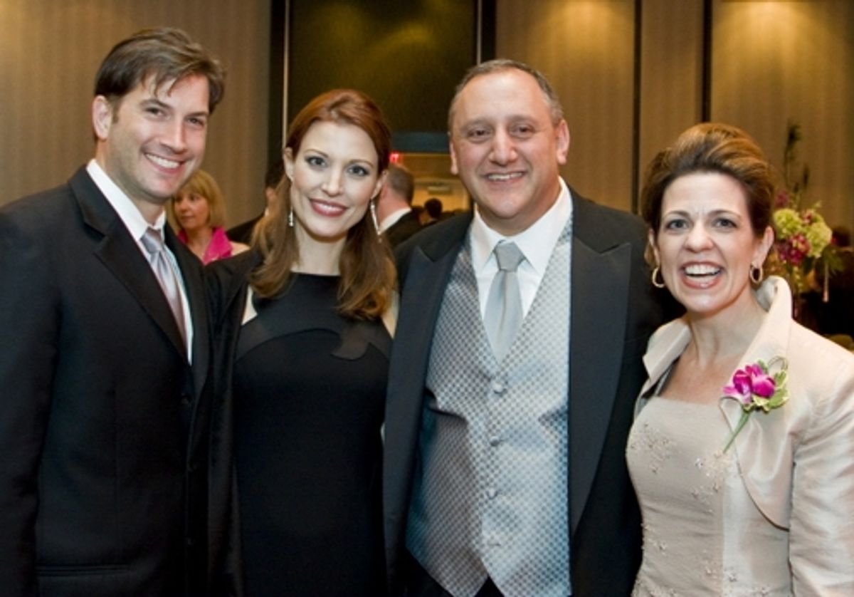 Ayal Miodovnik, Rachel York, and Lou Asbaty with his wife, State Theatre Gala Co-chair Ann Asbaty, Senior Vice President, National Accounts, CIGNA HealthCare at 